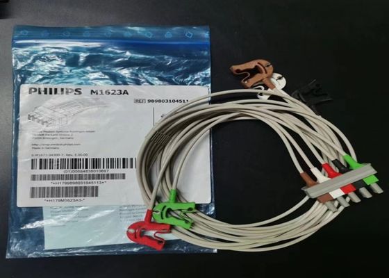 PHILIP M1623A لوازم مصرفی دستگاه های پزشکی ، 5 کابل EKG سرب 989803104511