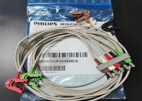PHILIP M1623A لوازم مصرفی دستگاه های پزشکی ، 5 کابل EKG سرب 989803104511