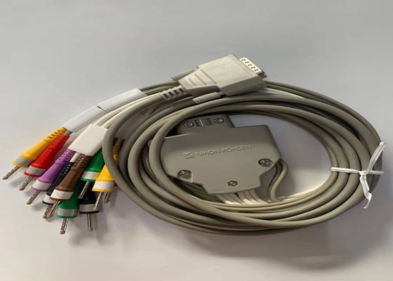 کابل مصرفی دستگاه های پزشکی استاندارد اتحادیه اروپا BJ-961D برای الکتروکاردیوگراف