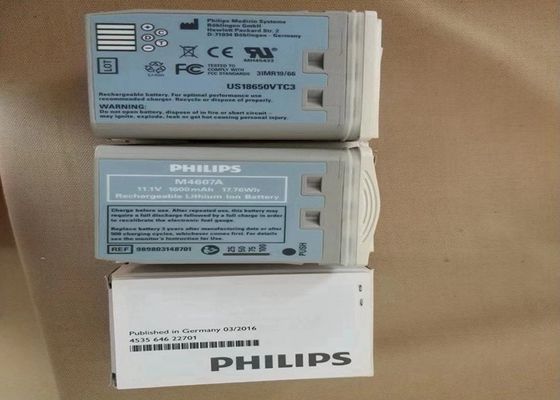 M4607A باتری تجهیزات پزشکی ، باتری لیتیون شارژ 11.1V 1600mAh 17.76Wh