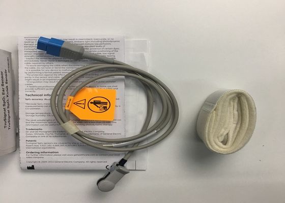 GE Ohmeda اکسیمتری Spo2 حسگر گوش TS-E-D 9 پین قابل استفاده مجدد غیر تهاجمی