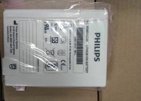 باتری لیتیوم یون قابل شارژ PHLIP XL+861290 دفیبریلاتور 14.4 ولت 6.75 آمپر ساعت 97 وات ساعت