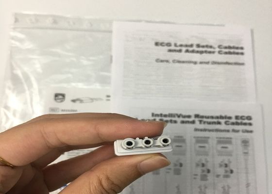 M1626A کابل های سرکه ای که برای استفاده مجدد از EKG استفاده می شوند برای بیمارستان ها