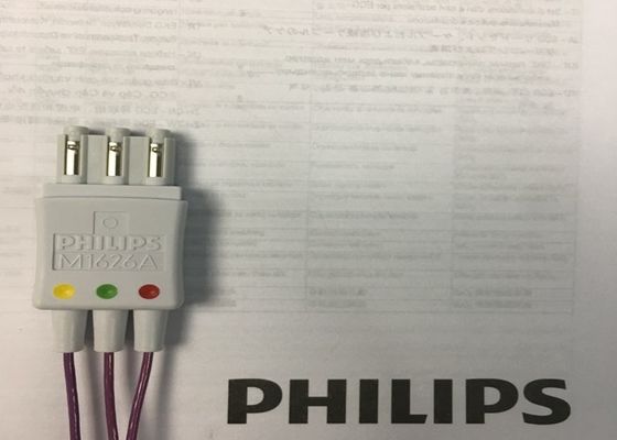 M1626A کابل های سرکه ای که برای استفاده مجدد از EKG استفاده می شوند برای بیمارستان ها