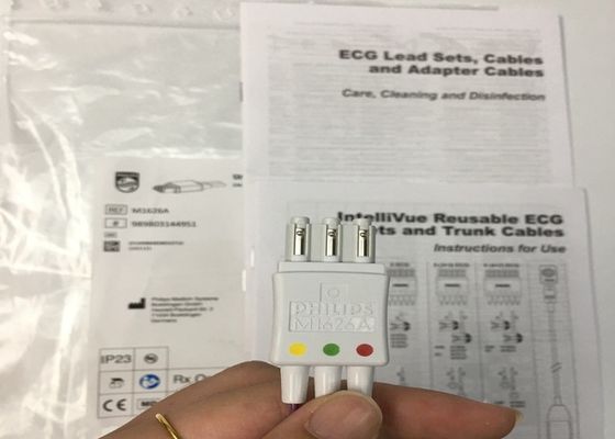 M1626A کابل های سرکه ای که برای استفاده مجدد از EKG استفاده می شوند برای بیمارستان ها