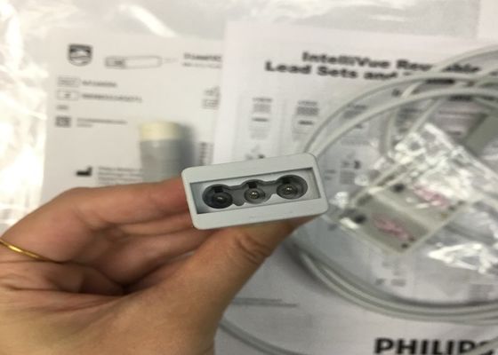 M1669A Interlivue قابل استفاده مجدد 3 کابل EKG سرب aAMI/IEC 2.7M مواد TPU