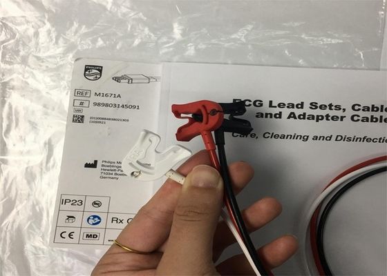 کابل های سربی AMMI ICU ECG Kables M1671A مواد TPU برای نظارت بر ECG