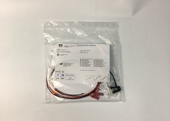 کابل های سربی AMMI ICU ECG Kables M1671A مواد TPU برای نظارت بر ECG