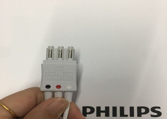 کابل های سربی AMMI ICU ECG Kables M1671A مواد TPU برای نظارت بر ECG