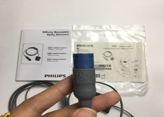 فلپ افیسیا سنسور SpO2 قابل استفاده مجدد D سر 8 پین 3M 989803160631