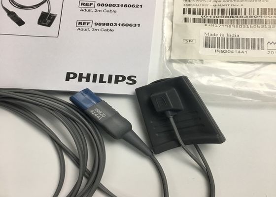 فلپ افیسیا سنسور SpO2 قابل استفاده مجدد D سر 8 پین 3M 989803160631