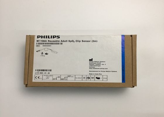 فلپ M1196A قطعات تعویض EKG، سنسور کلیپ انگشت 3M با کانکتور 8 PIN