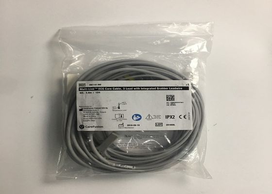 قطعات جایگزین چند لینک ECG کابل 3 سرب با سیم سرب گربر یکپارچه 3.6M