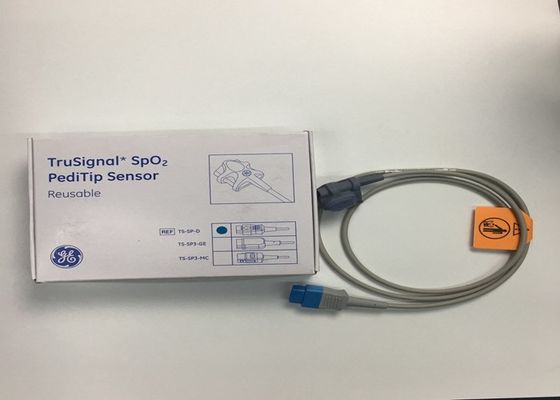 Trusingnal Peditip GE Spo2 Sensor قابل استفاده مجدد Ts-Sp-D 9 پین برای تجهیزات پزشکی