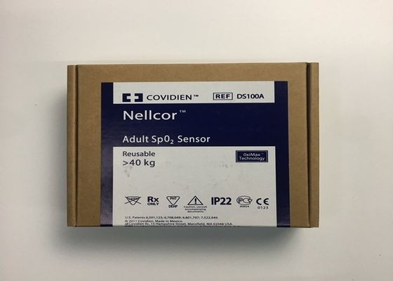 DS100A حسگر دوبار استفاده شده  بزرگسالان Spo2 9 پین برای دستگاه پزشکی