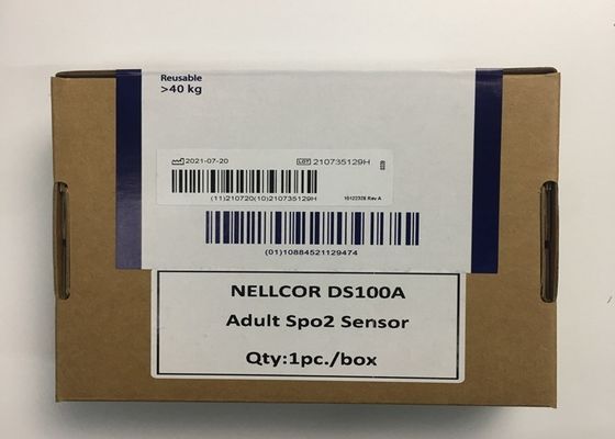 DS100A حسگر دوبار استفاده شده  بزرگسالان Spo2 9 پین برای دستگاه پزشکی