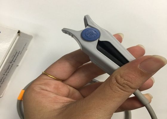 قطعات یدکی قابل استفاده مجدد تجهیزات پزشکی، سنسور انگشت Trusignal Spo2 شکل گرد 1M