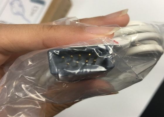 SpO2 Masimo حسگر کلیپ انگشت قابل استفاده مجدد 0.9M 3FT 9 PINS REF 1863