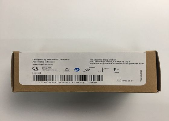 SpO2 Masimo حسگر کلیپ انگشت قابل استفاده مجدد 0.9M 3FT 9 PINS REF 1863