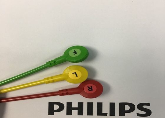 M1674A ECG سرب مجموعه کابل 3 سرب IEC ICU 1M برای تجهیزات پزشکی
