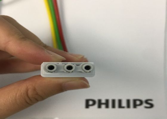 M1674A ECG سرب مجموعه کابل 3 سرب IEC ICU 1M برای تجهیزات پزشکی