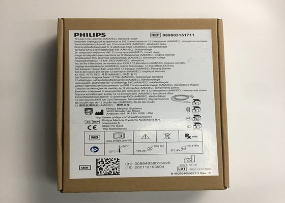 1M 12 سرب EKG اندام سرب 989803151711 برای PHLIP TC30 TC50 TC70 مانیتور بیمار