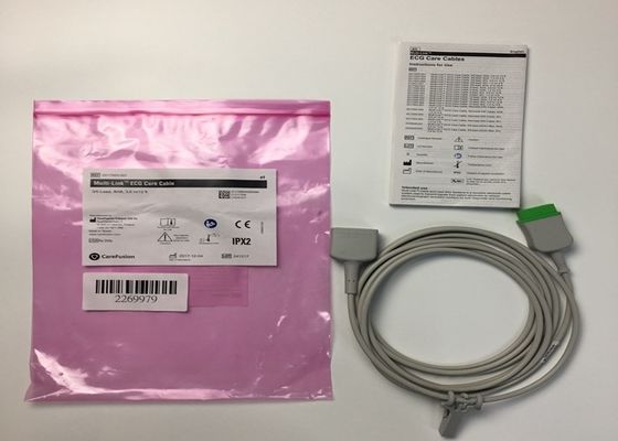 GE Adult Multi Link ECG سرب کابل 3 سرب 5 سرب 3.6M 12ft 2017003-001