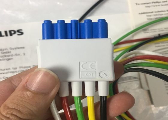 M1645A IntelliVue تجهیزات پزشکی قطعات یدکی کابل های 5 Leadset