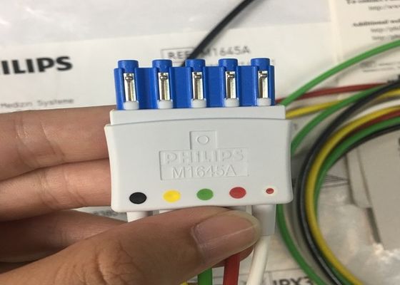 M1645A IntelliVue تجهیزات پزشکی قطعات یدکی کابل های 5 Leadset