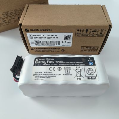بسته باتری NIHON KOHDEN NKB-301V ولتاژ اسمی 12V 2800mAh Ni-MH