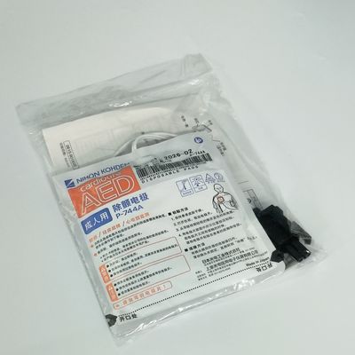 مواد مصرفی دستگاه پزشکی اصلی AED-3100 دیفیبریلتور بالغ قرص الکترود P-744a Nihon Kohden