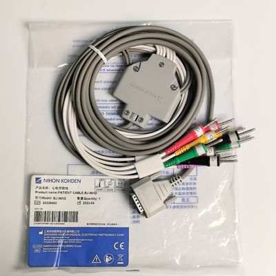 BSM-2351A/2351C مواد مصرفی دستگاه پزشکی NIHON KOHDEN کابل بیمار BJ-961D