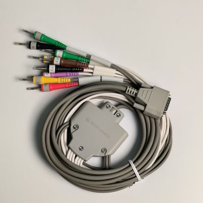 BSM-2351A/2351C مواد مصرفی دستگاه پزشکی NIHON KOHDEN کابل بیمار BJ-961D