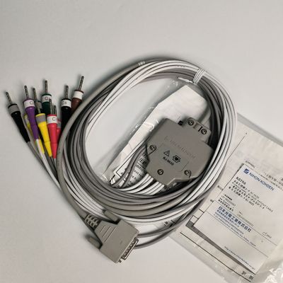 BJ-963D مواد مصرفی دستگاه پزشکی NIHON KOHDEN کابل بیمار