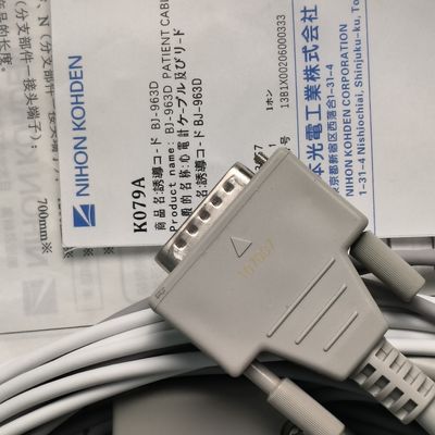 BJ-963D مواد مصرفی دستگاه پزشکی NIHON KOHDEN کابل بیمار