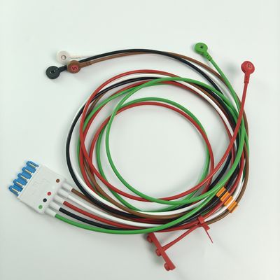989803144991 لوازم جانبی مانیتور بیمار PHILIP CBL 5 Leadset Snap AAMI ICU