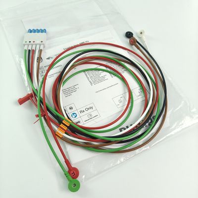 PHILIP مانیتور بیمار دستگاه پزشکی مصرفی CBL 5 Leadset Snap AAMI ICU REF M1644A 989803144991
