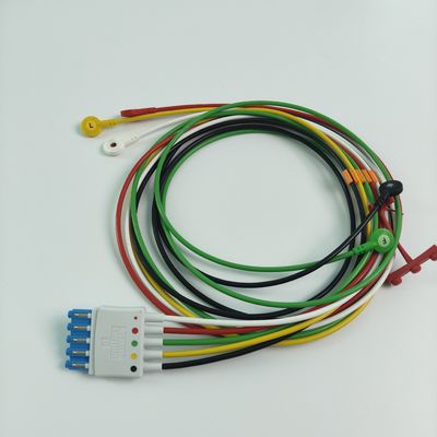 PHILIP مانیتور بیمار اصلی CBL 5 Leadset Snap IEC ICU REF M1645A 989803145001