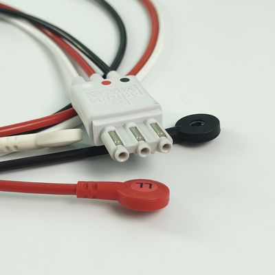 REF M1673A PHILIP مانیتور بیمار CBL 3 LEDset Snap AAMI ICU PN 989803145111
