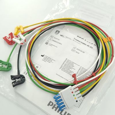 PHILIP مانیتور بیمار دستگاه پزشکی مصرفی CBL 5 سربسیت Grabber IEC ICU REF M1971A 989803125851