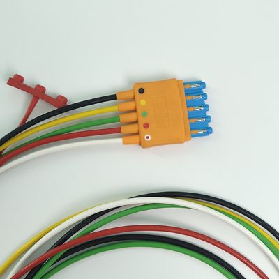 989803125871 مواد مصرفی دستگاه پزشکی PHILIP مانیتور بیمار اصلی CBL 5 Leadset Grabber IEC OR REF M1974A