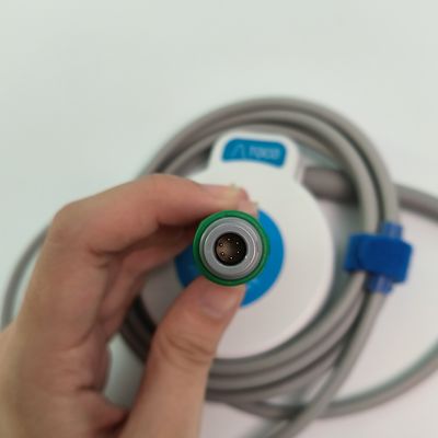 نظارت بر جنین و انقباض رحم TOCO پروب 6 پین Single Slot مدل آبی MS3-31527