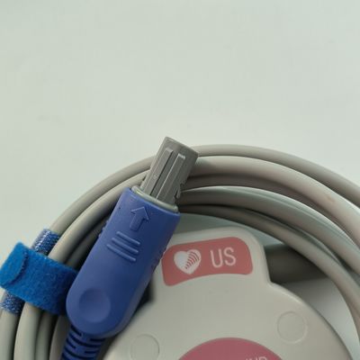 نظارت بر لاستیک US Transducer برای F2/F3/F6 ضربان قلب جنین US Probe Dual Slot 4 Pin MS3-109301 (D)