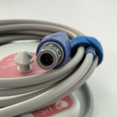 نظارت بر لاستیک US Transducer برای F2/F3/F6 ضربان قلب جنین US Probe Dual Slot 4 Pin MS3-109301 (D)