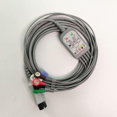 REF EC05DAS061 مانیتور سیم قلب یکپارچه 5 سرب مقاوم به دفیبریلاسیون