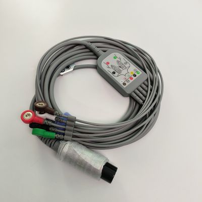 REF EC05DAS061 مانیتور سیم قلب یکپارچه 5 سرب مقاوم به دفیبریلاسیون