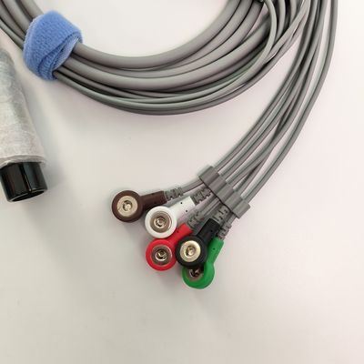REF EC05DAS061 مانیتور سیم قلب یکپارچه 5 سرب مقاوم به دفیبریلاسیون