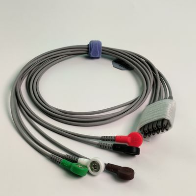 IT20 ECG Telemetry Lead Wire Five Lead American Standard Buckle Style REF EL05DASY1 (برنامه ای برای اندازه گیری برق از طریق ECG)