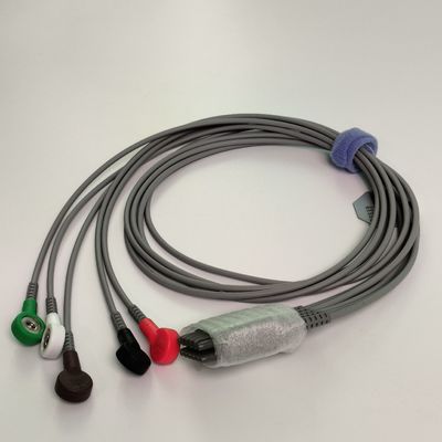 IT20 ECG Telemetry Lead Wire Five Lead American Standard Buckle Style REF EL05DASY1 (برنامه ای برای اندازه گیری برق از طریق ECG)
