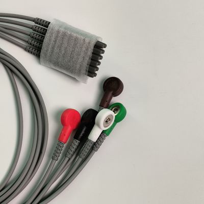 IT20 ECG Telemetry Lead Wire Five Lead American Standard Buckle Style REF EL05DASY1 (برنامه ای برای اندازه گیری برق از طریق ECG)